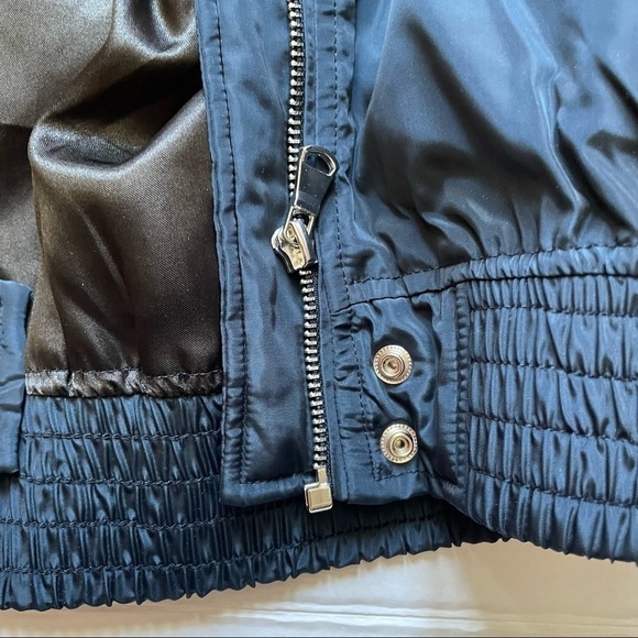 DEX, Bomber style jacket, with zipper detail down arms, unique vibe.. Size M - Picture 8 of 11